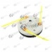 Cap cu fir motocoasa Manual - 3 cutite plastic + 3 cutite metal + fire